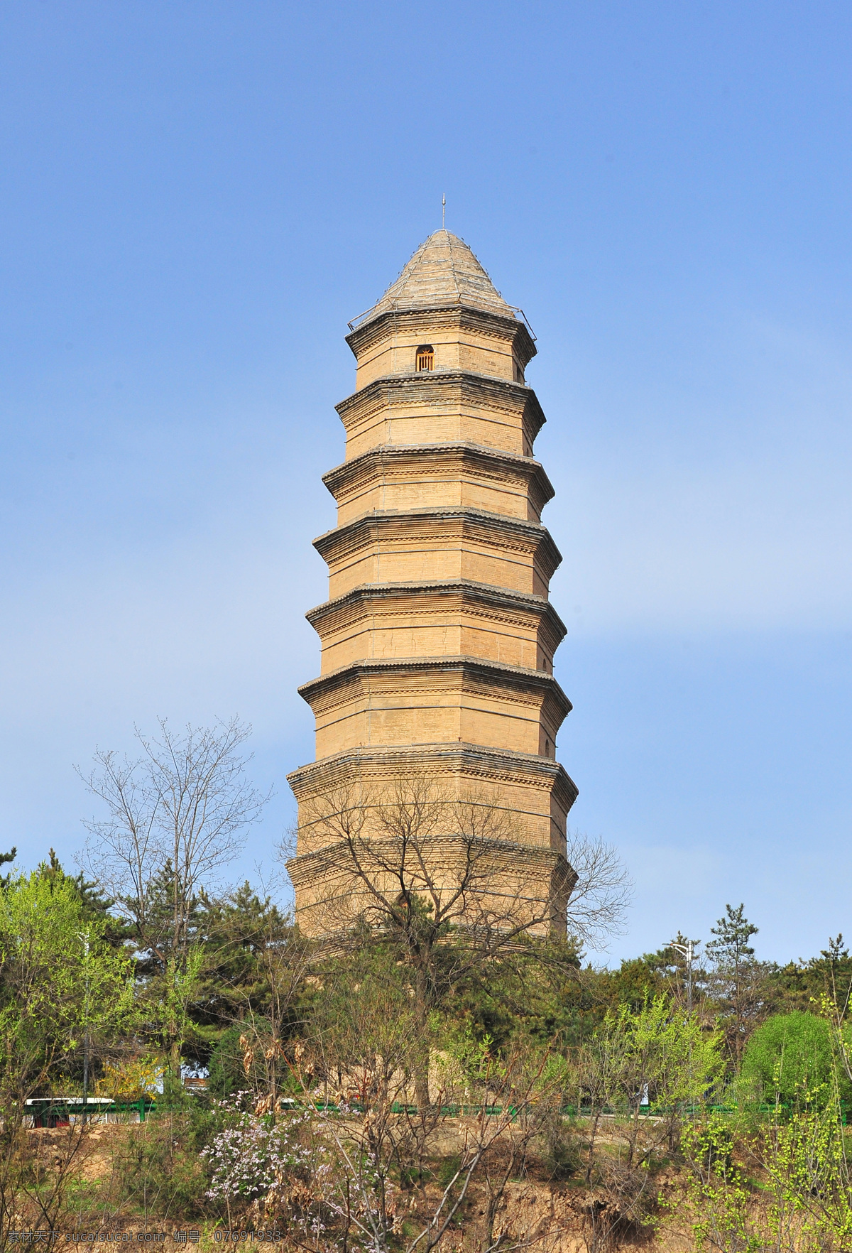宝塔山 延安 红都 革命 圣地 风景 旅游摄影 人文景观