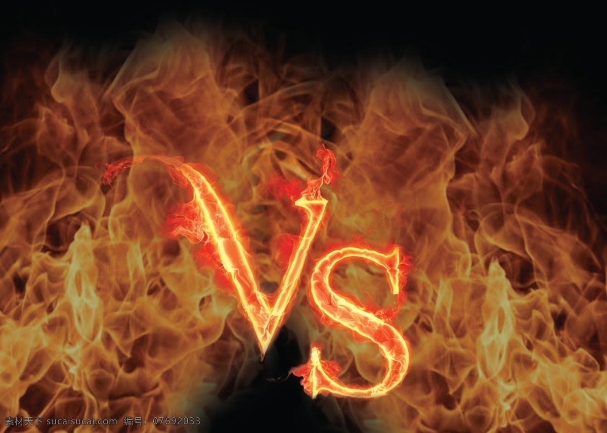 战火vs 火爆vs vs 火 黑色背景 战火 其他模版 广告设计模板 源文件