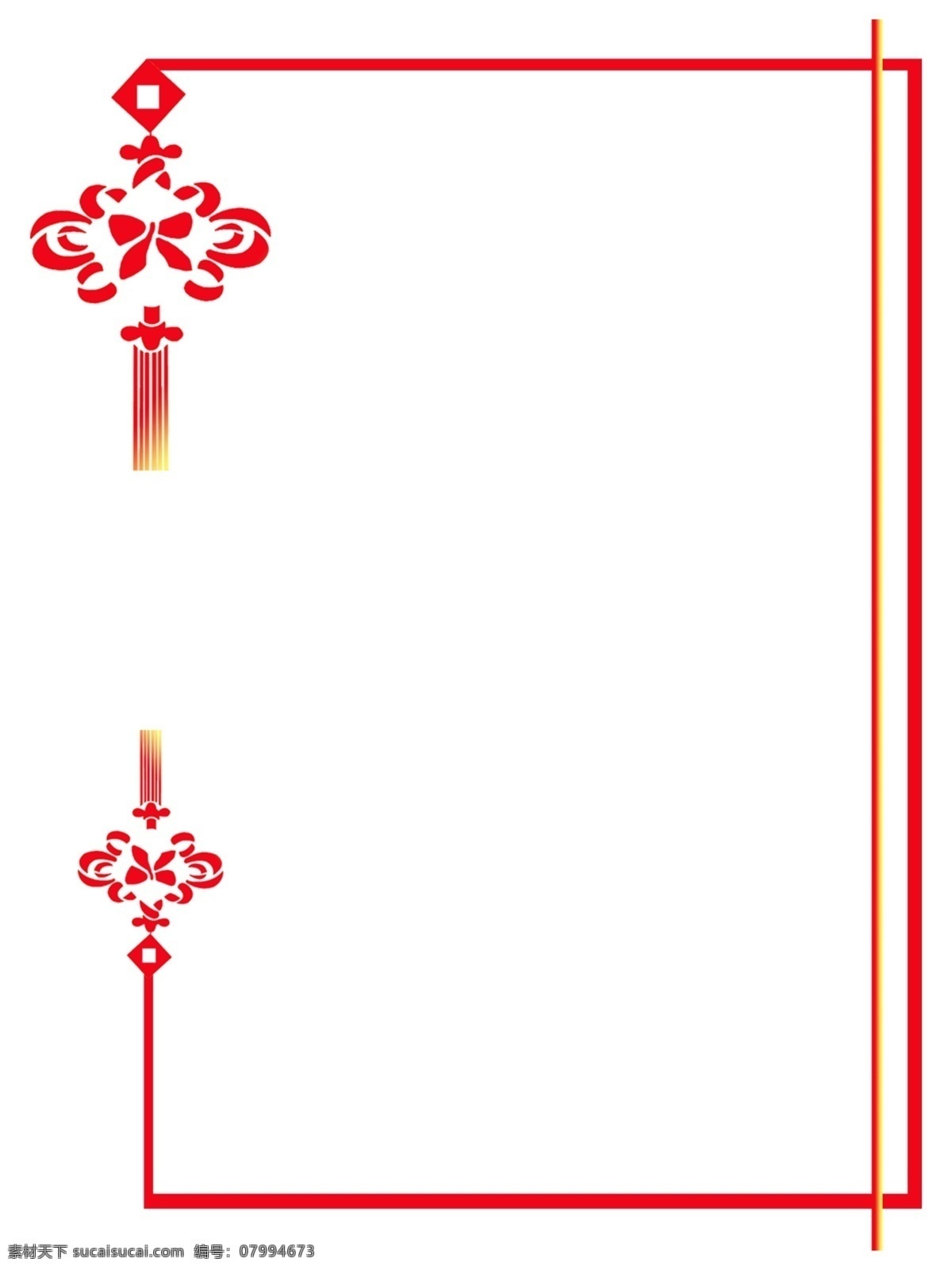 中国 风 中国结 红色 手绘 边框 新年 喜庆边框 新年边框 春节边框 边框设计 中国风 文本框 标题框 古典 底纹