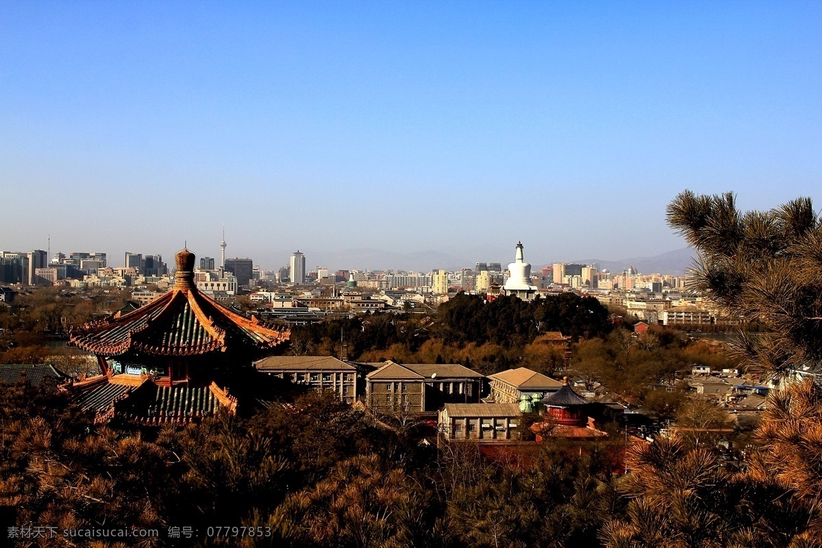 北京景山风景