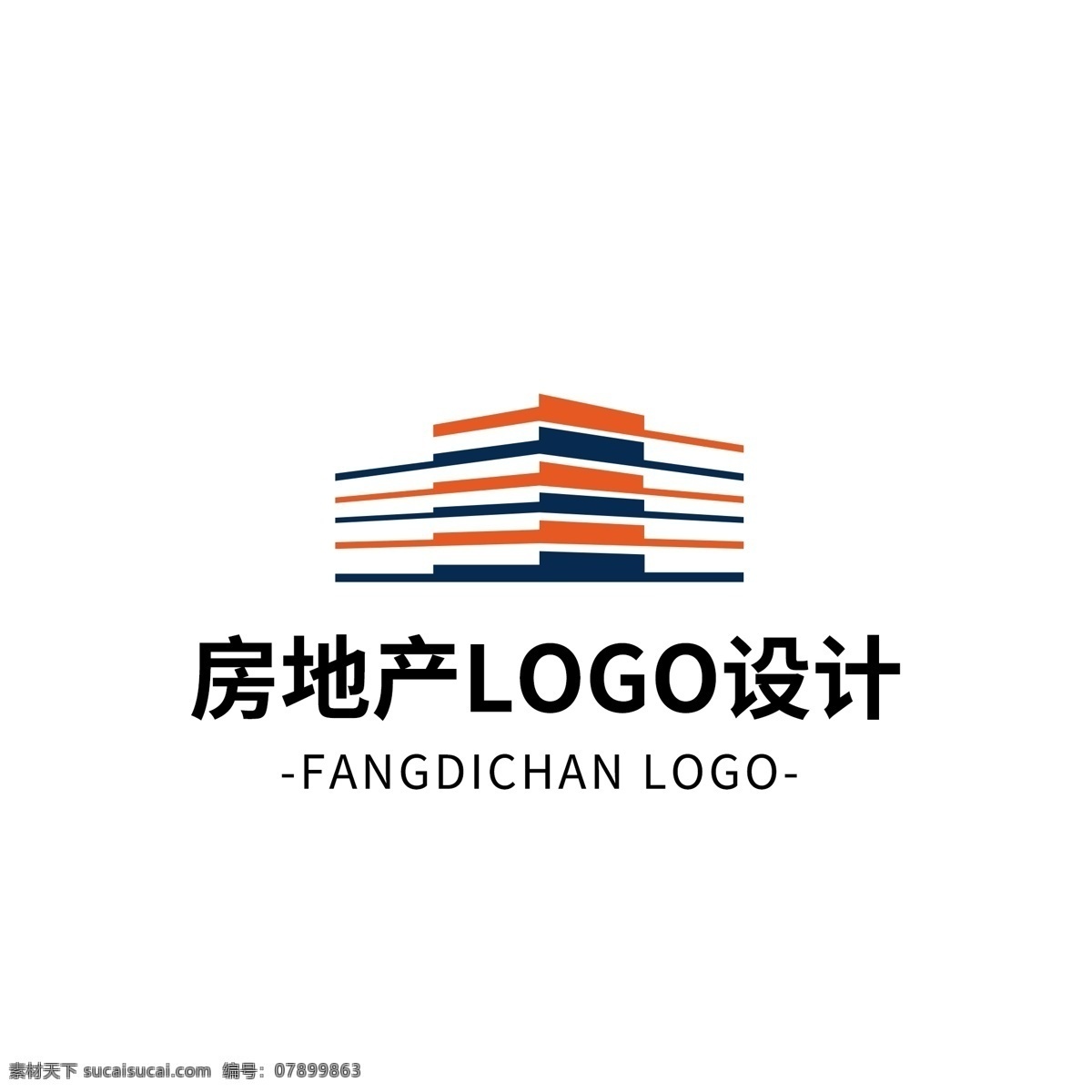 简约 大气 创意 房地产 logo 标志设计 标志