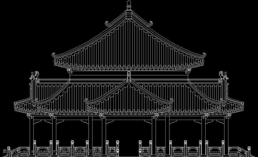 重檐 亭 方案 cad 长廊 仿古 古典 环境设计 廊架 凉亭 图纸 园林设计 源文件 重檐亭方案 dwg 八角亭 亭廊cad图 cad素材 室内图纸
