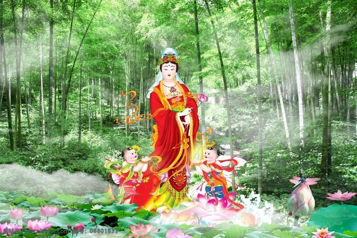 荷花 池 苫厮夭南略 psd源文件