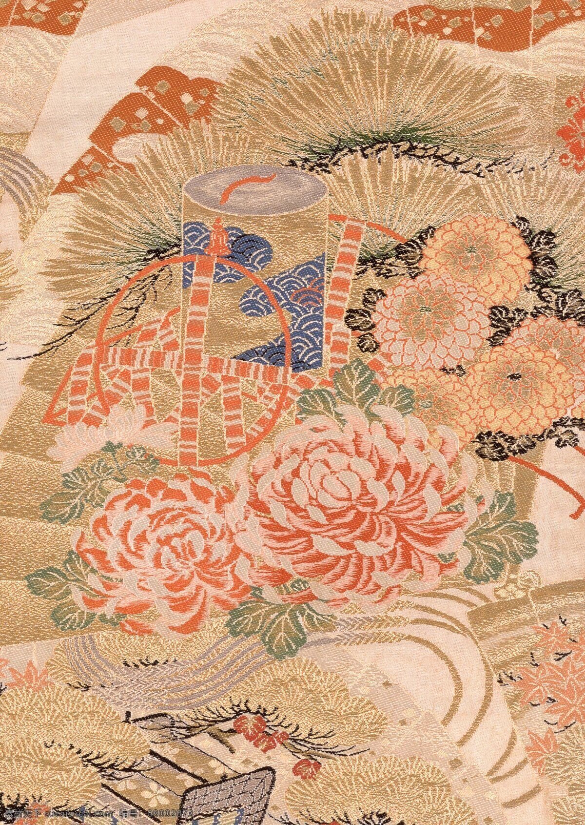 日本 高雅 底纹 花纹 和式 底纹边框