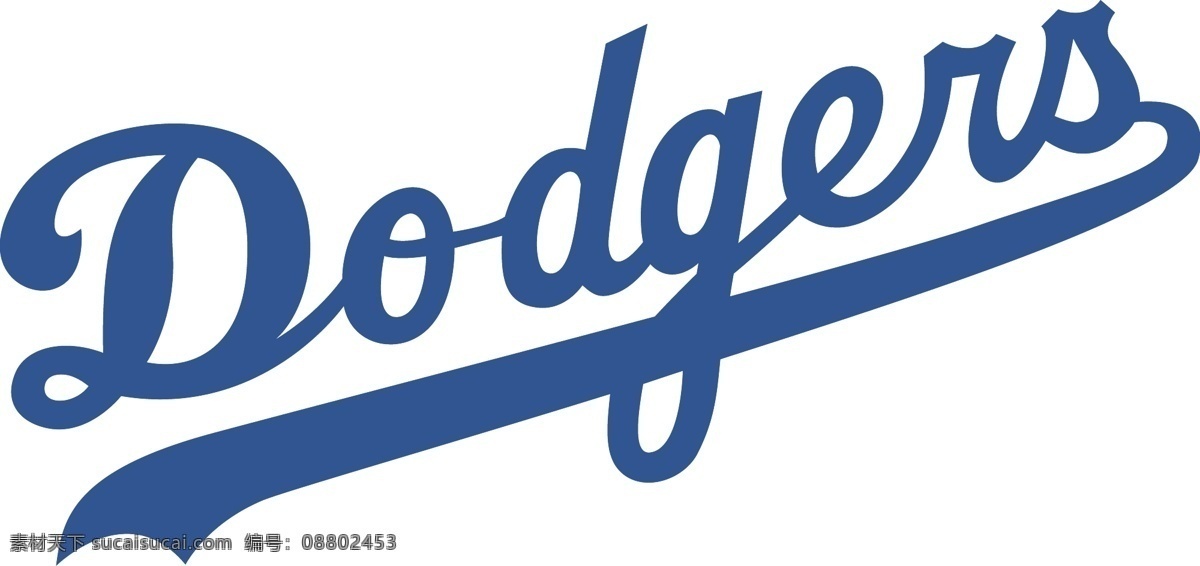 洛杉矶 道奇 队 美国 职 棒 大联盟 棒球 俱乐部 免费 标志 psd源文件 logo设计