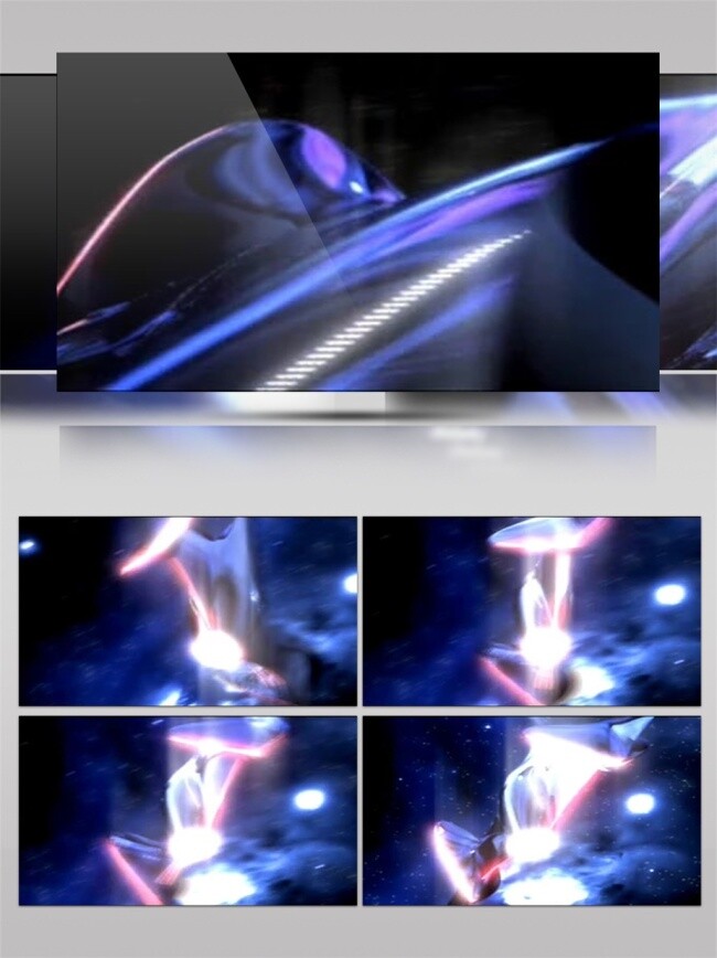 光 炫 白色 视频 炫光白色 光晕白色 电脑屏幕保护 高清视频素材 3d视频素材 光华闪耀