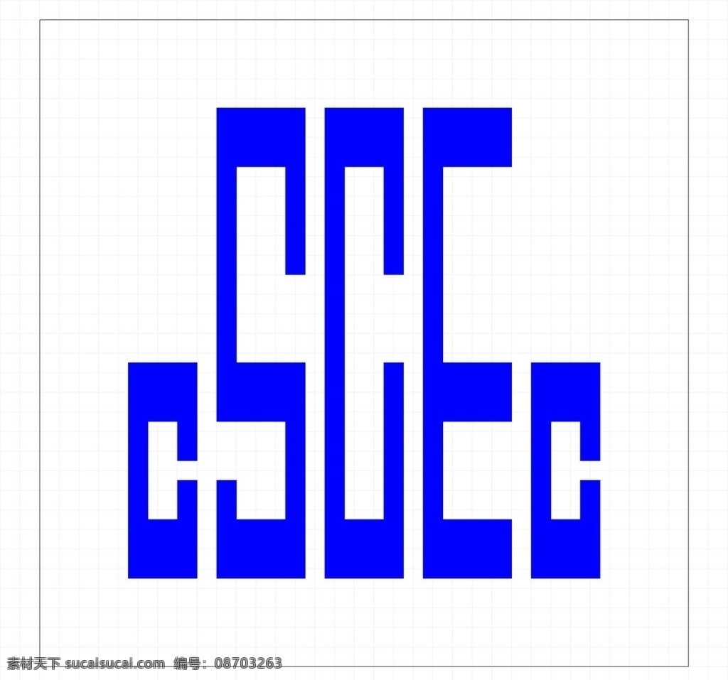 中国建筑标志 中国 建筑 标准 标志 cdr9 企业 logo 标识标志图标 矢量
