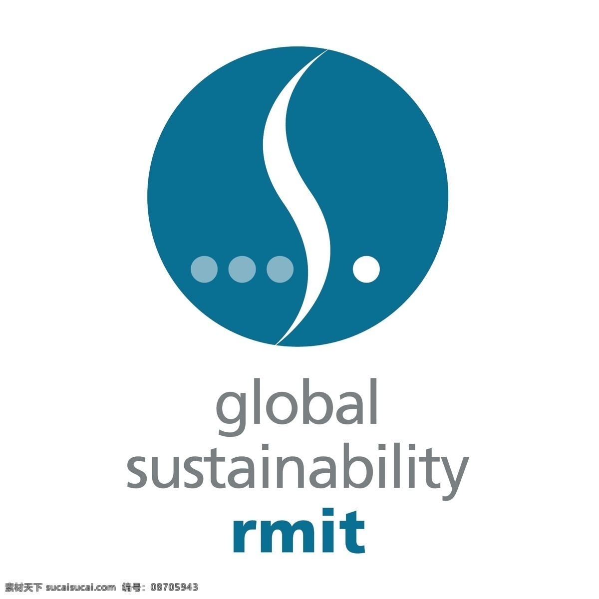 免费 全球 可持续性 rmit 标识 皇家 墨尔本 理工大学 标志 白色