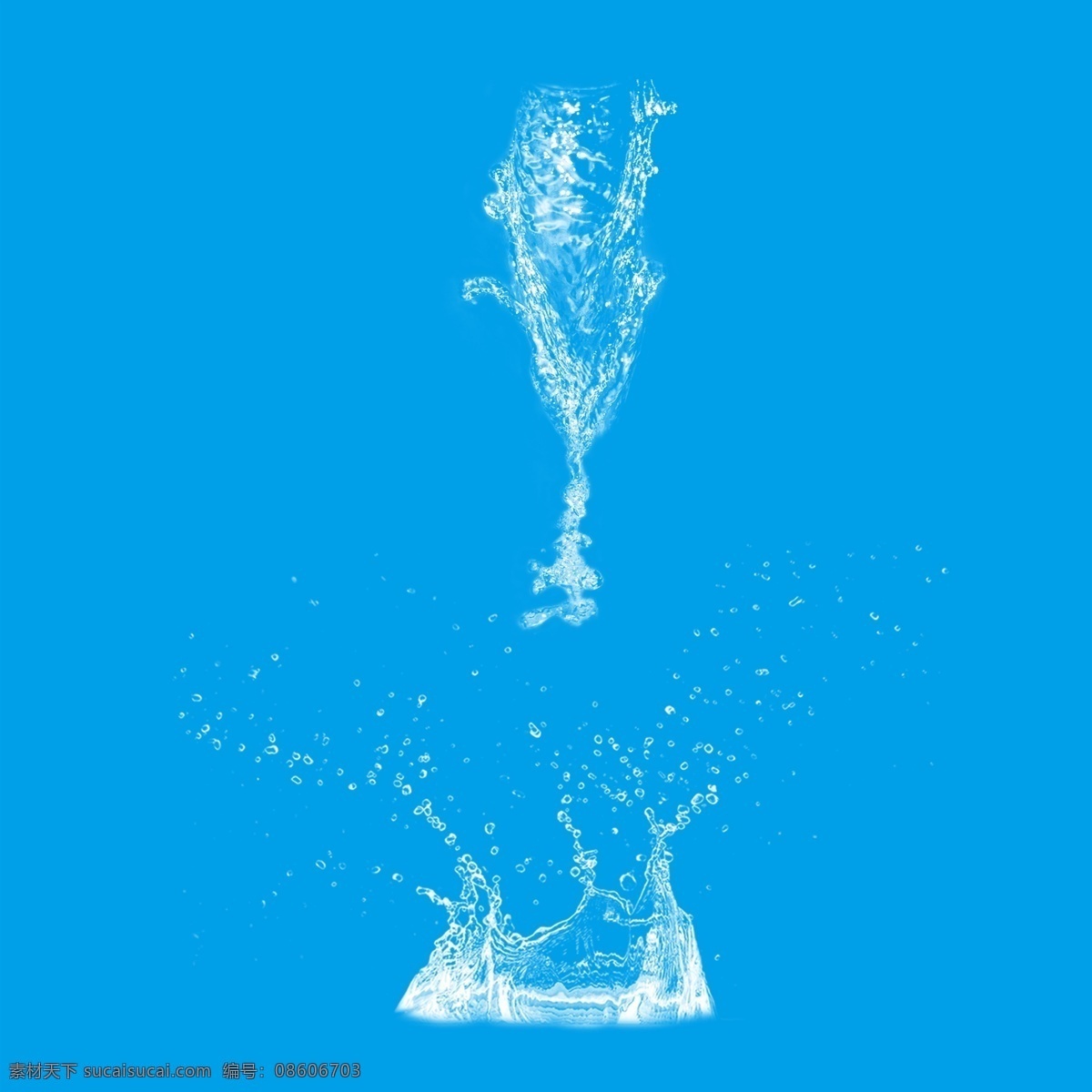 水波 水花 高清 动感 白色 动感的水 水