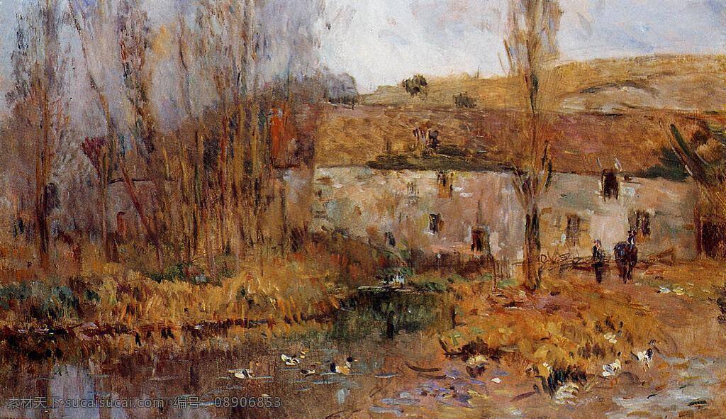 lebourg 印象派 风景 静物 自然 油画 装饰画 法国 画家 阿伯特 赖 博 albert