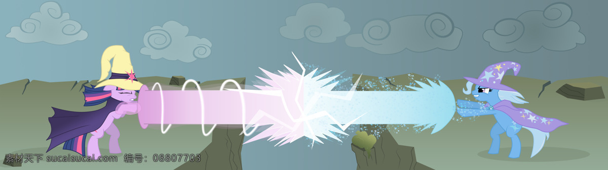 史诗般的对决 ps笔刷