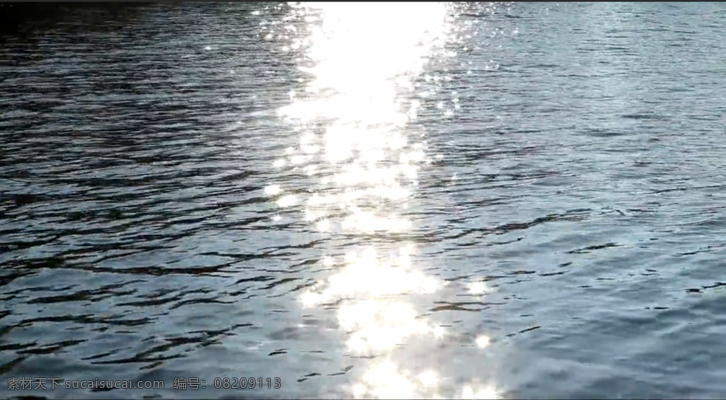 水面 阳光 照射 自然风光 美景 阳光照射