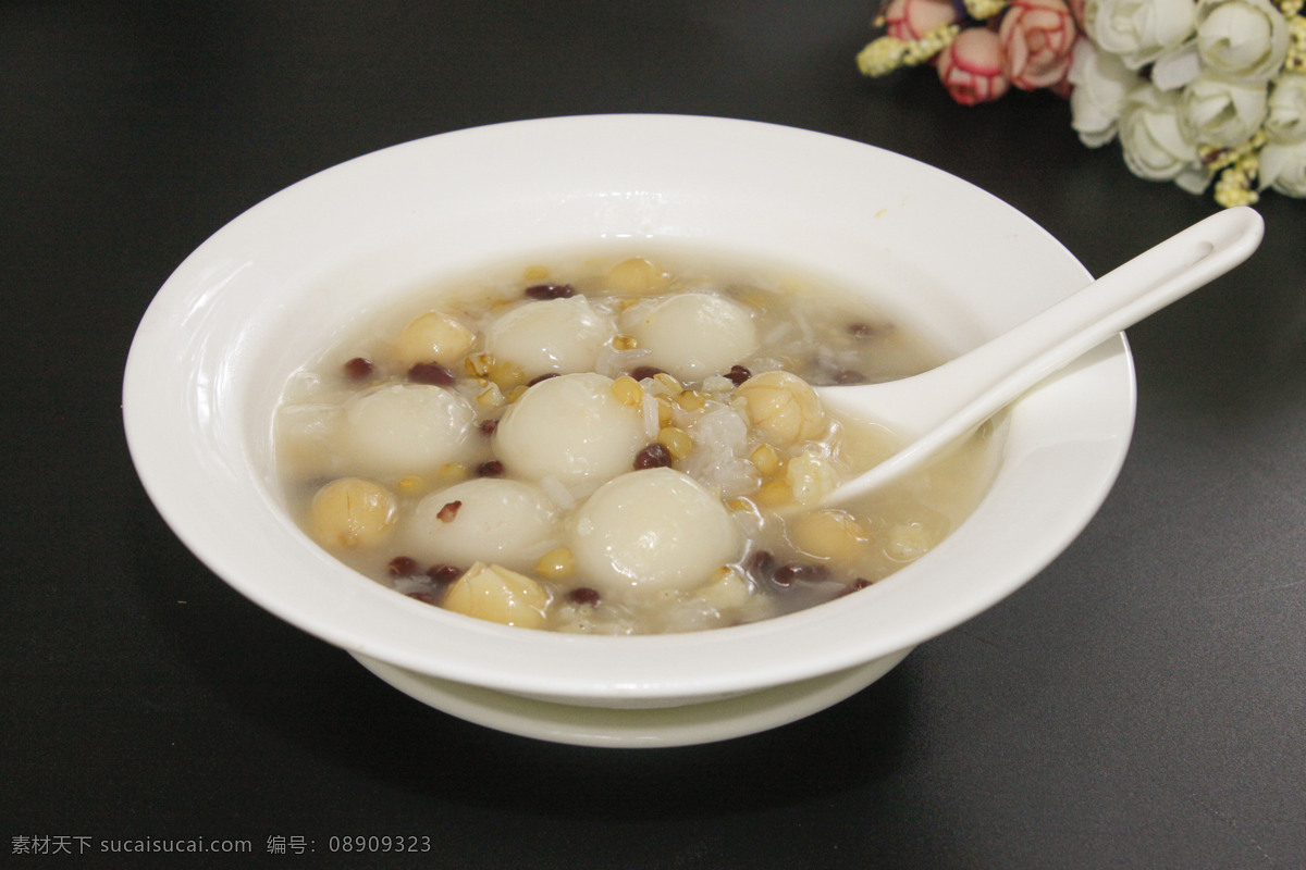 水果特色汤丸 精品菜图区 传统美食 餐饮美食 红豆 莲子汤丸 汤水