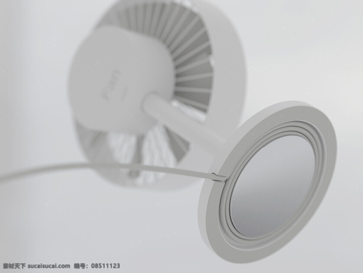 产品 风扇 极简 简单 小巧 白色 可爱 电风扇