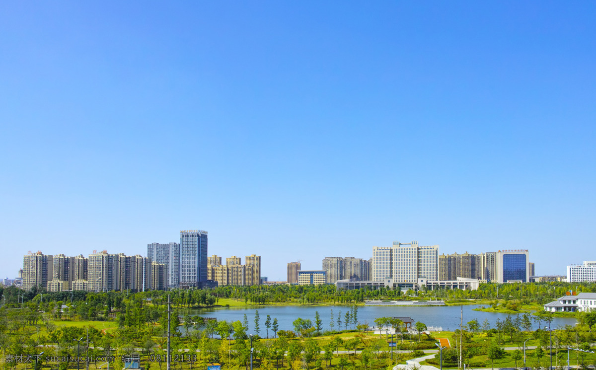 城市 远景 建筑 风景 图 高楼 移门图案