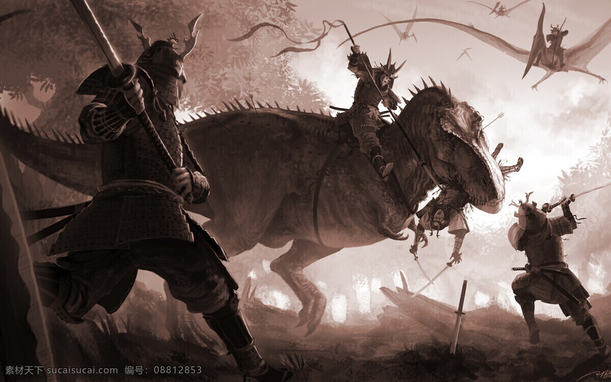 动漫 动漫动画 动漫人物 怪兽 幻想世界 绘画 科幻 科幻世界 恐龙战士 恐龙 魔幻 异形 异形生物 龙 恶龙 变异 恐怖 设计素材 异形怪兽 psd源文件