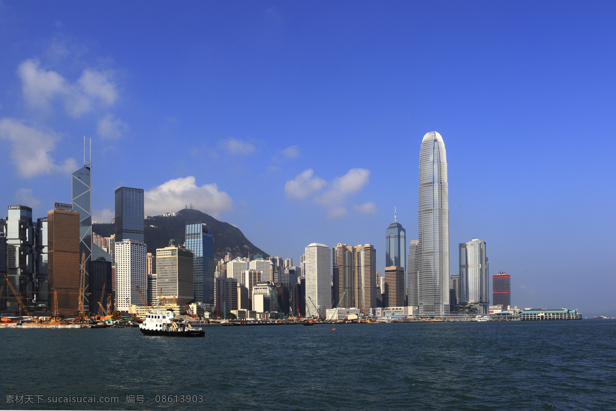 香港风光 城市风光 高楼大厦 霞 海水 白云 开阔 香港旅游 国内旅游 旅游摄影 风景名胜 自然景观