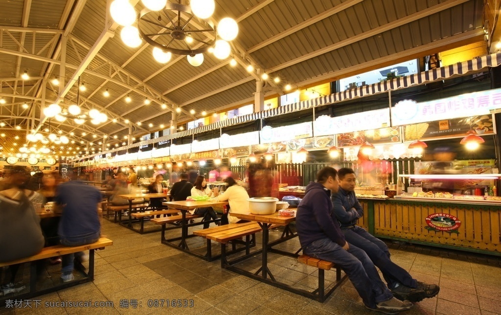 中央大街 夜市 哈尔滨 寒冷 灯光 烧烤 小吃 长曝光 人来人往 热闹 大兴安岭 旅游摄影 人文景观