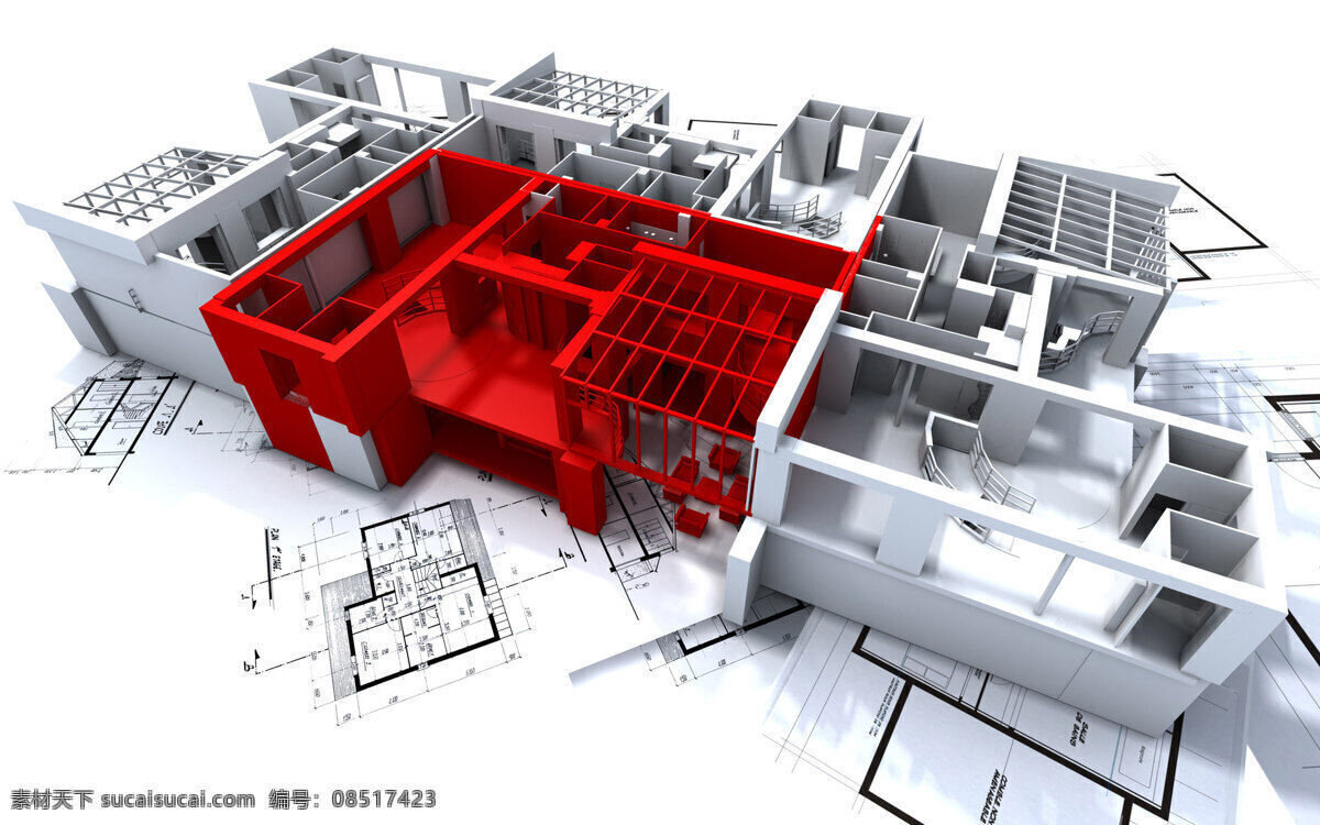 3d 房屋 3d房屋 背景 房屋平面图 房屋效果图 图纸 背景图片