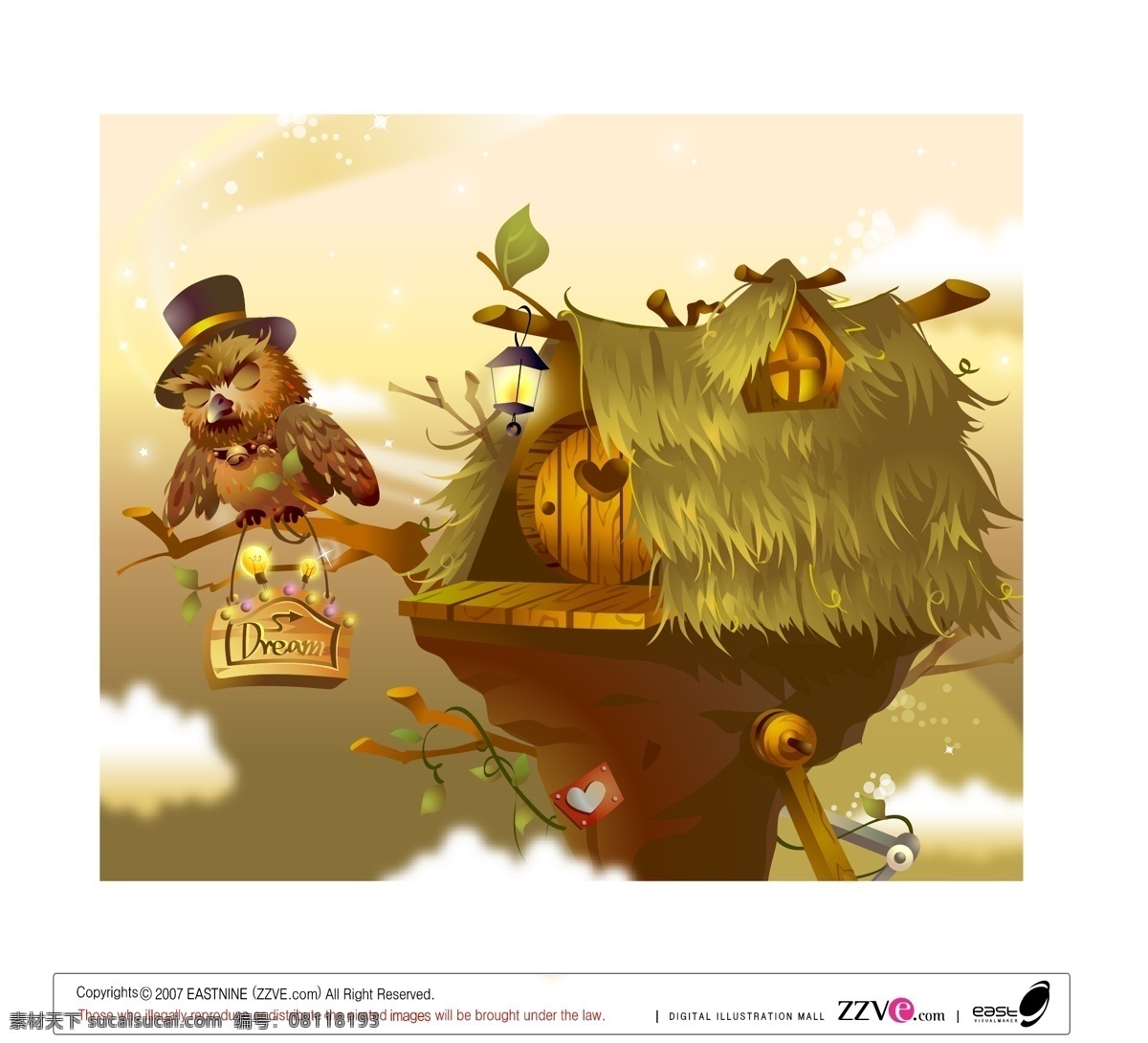 白云 窗口 灯光 灯具 灯饰 电线 花叶 礼帽 猫头鹰 魔幻 世界 矢量 模板下载 木蓝 木屋 树枝 星光 矢量人物 其他人物 矢量图 矢量图库 装饰素材 灯饰素材