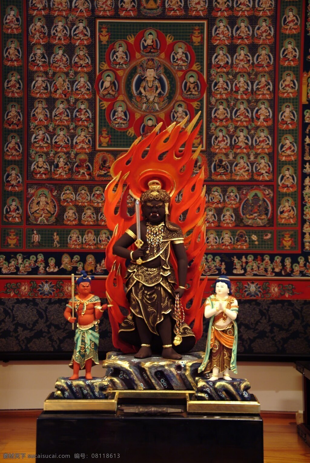 不 动 明王 佛教 文化艺术 宗教信仰 不动明王 真言宗 东密 真言密教 御本尊 不动尊