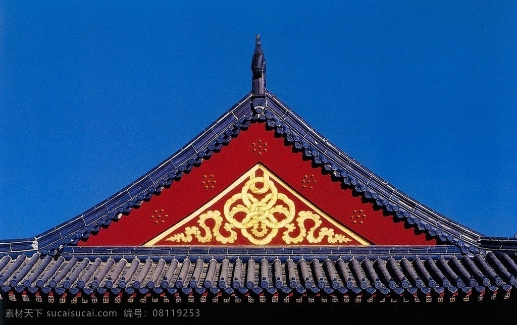天坛祈年殿 琉璃瓦 北京 天坛公园 祈年殿 中国名胜建筑 古典建筑 园林建筑 建筑园林