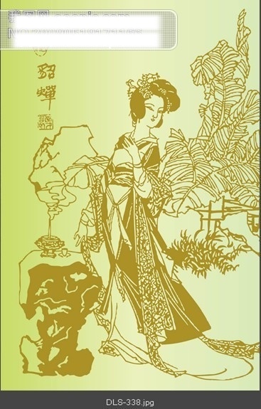 古装美女 国画 两门图 热门行业 四大美女 移门 移门大全 移门图案 移门图片 貂蝉 玻璃 大全 编号 dls 索亚 装饰素材