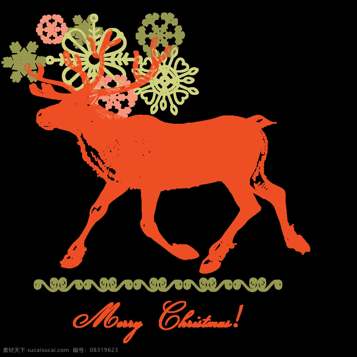 圣诞节 麋鹿 元素 christmas merry 卡通麋鹿 麋鹿png 麋鹿下载 麋鹿元素 设计素材 圣诞麋鹿 圣诞元素下载