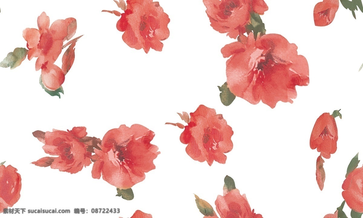 花朵 小花 数码印花 印花图案 大牌 面料印花 分层