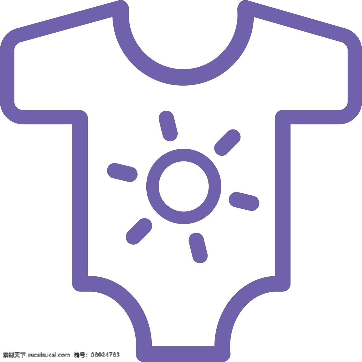 紫色 线性 购物 app 图标 紫色线性 购物app 衣服