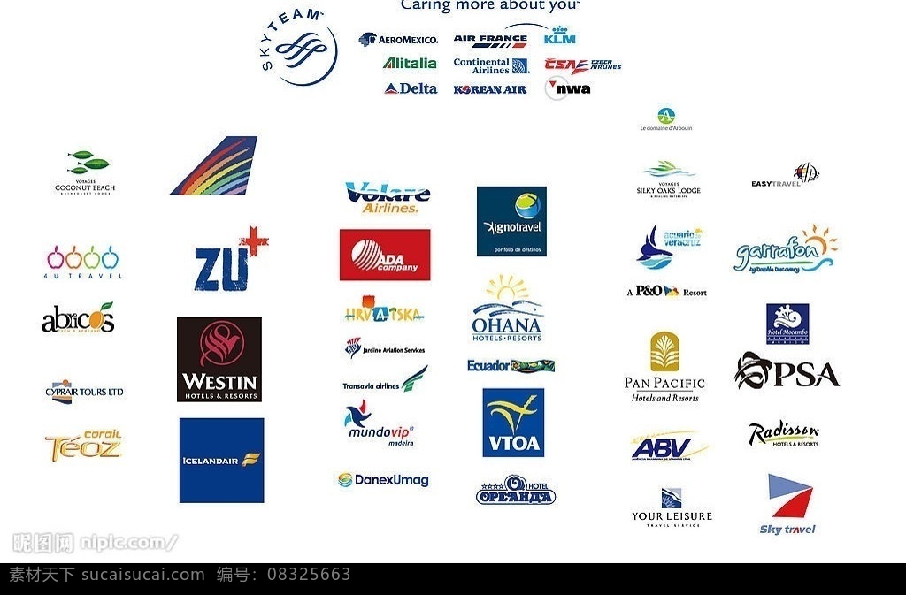 国外 旅游 行业 logo 矢量 　 旅行 航空 标志 标识标志图标 企业 矢量图库