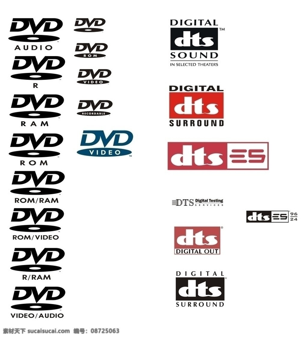 dvd 电器 矢量 标志 dvd电器 矢量标志 标识标志图标