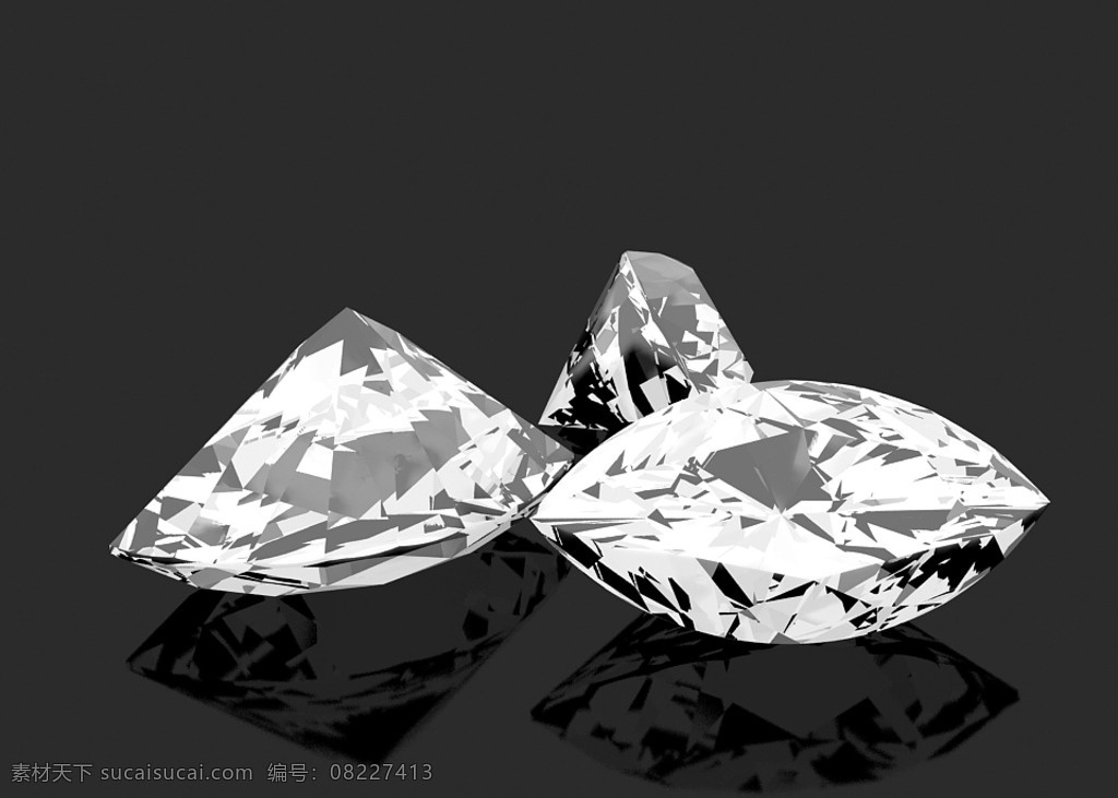 马 眼 形 钻石 切割 3d 3d模型 钻石布线 3d钻石 3d设计 3d作品 max 完美切割 明亮型切割 其他模型