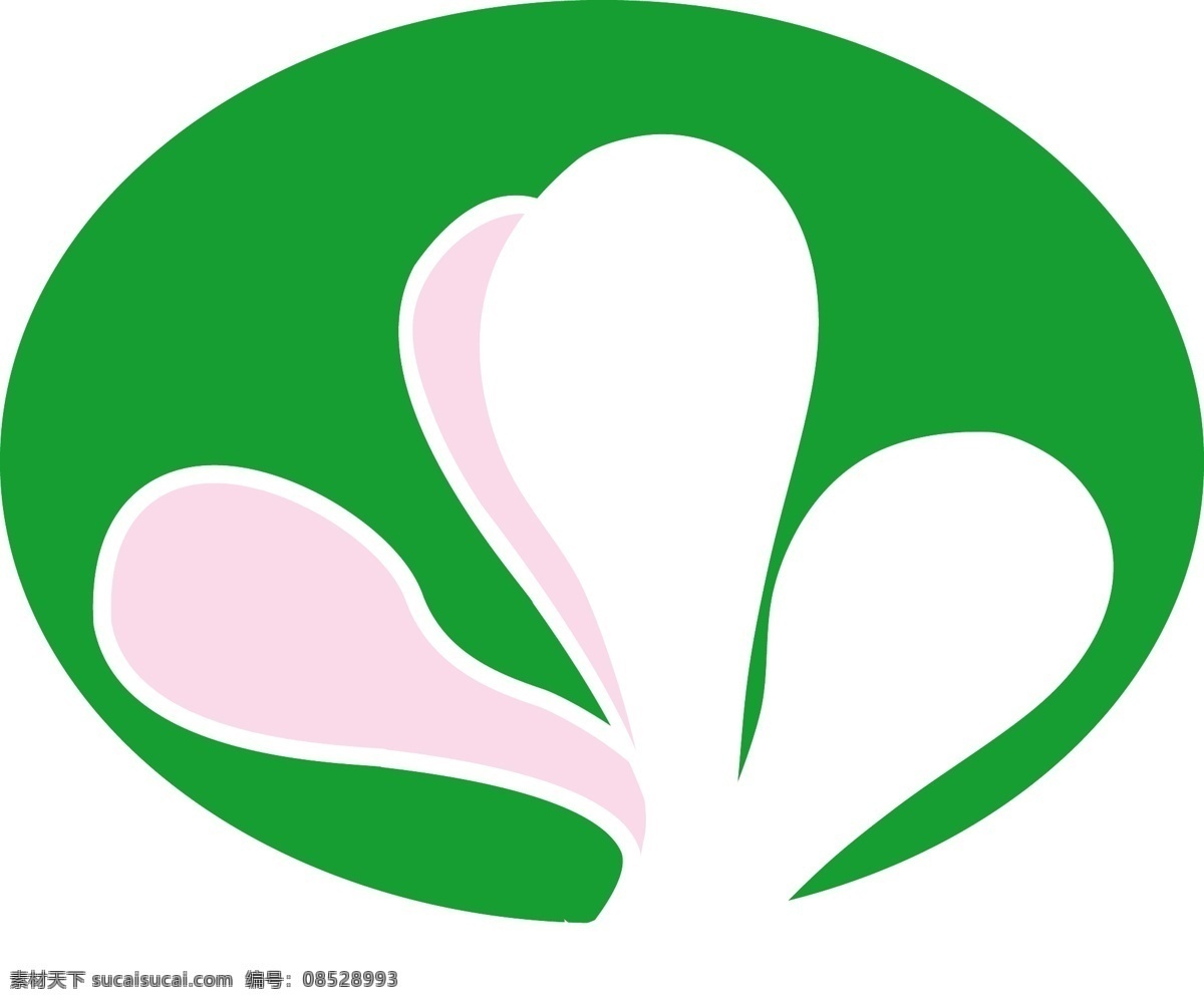 标识标志图标 绿地 太阳 小图标 玉兰花 矢量 logo 模板下载 高洁 psd源文件 文件 源文件