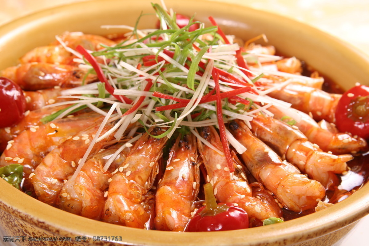 香辣盆盆虾 盆盆虾 香辣虾 传统美食 餐饮美食
