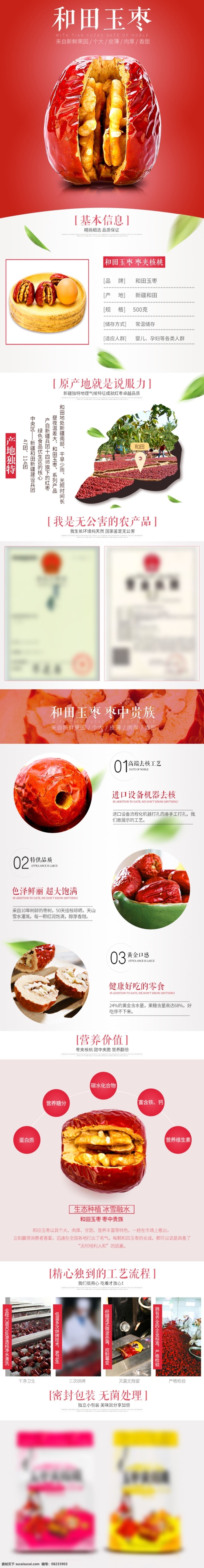 和田玉 枣 淘宝 详情 页 模板 食品详情页 红枣详情页 大枣 核桃详情页 淘宝详情