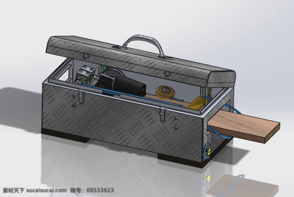 颜料 盒 漆 3d模型素材 家具模型