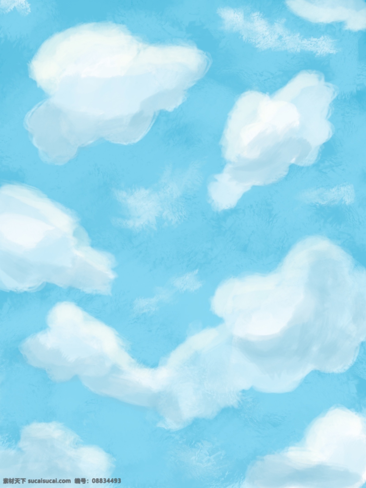原创 手绘 油画 风 蓝天 白云 背景 油画风 手绘白云蓝天 天空 蓝色背景 云朵 云彩 油画质感 手绘背景