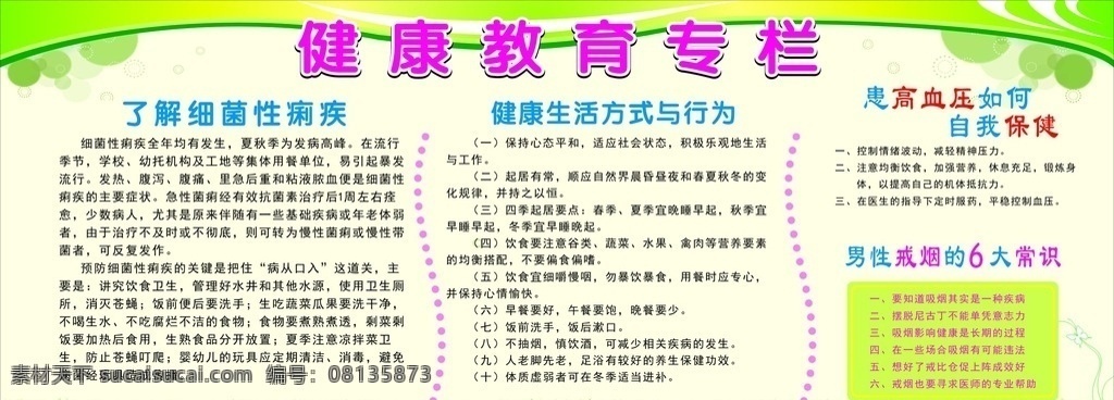 健康教育 宣 专栏 健康教育宣栏 宣传栏 医院专栏 展板模板