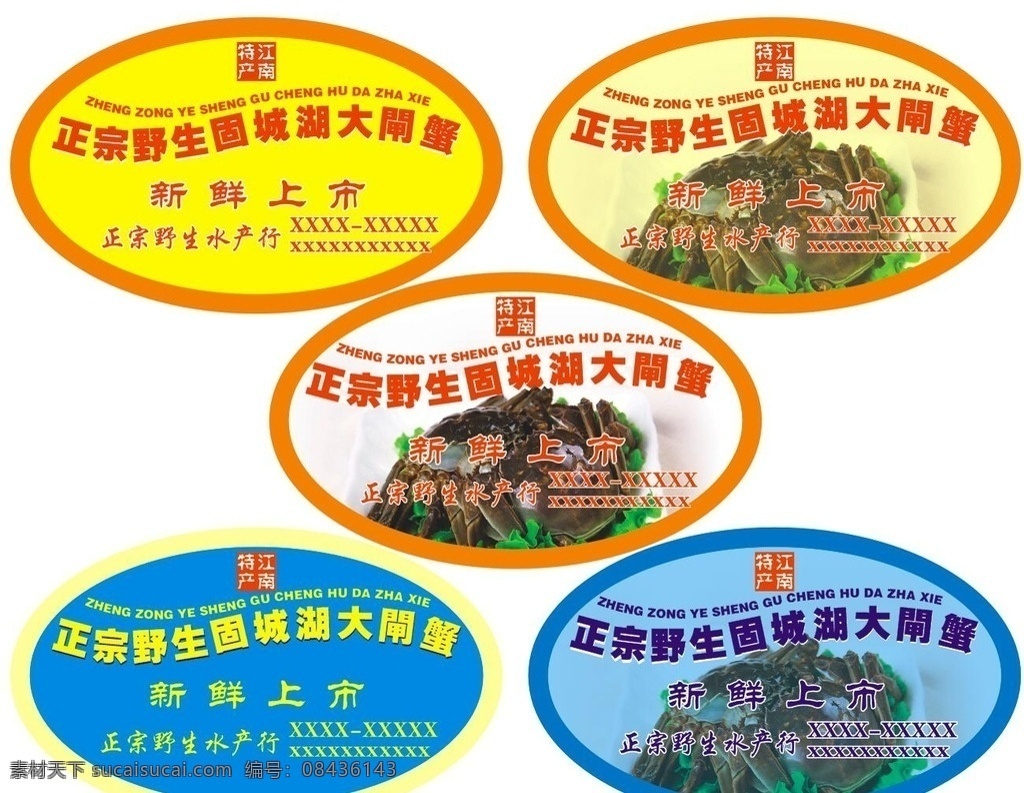 正宗 野生 固城 湖 大闸蟹 水产 螃蟹 水产行 河蟹