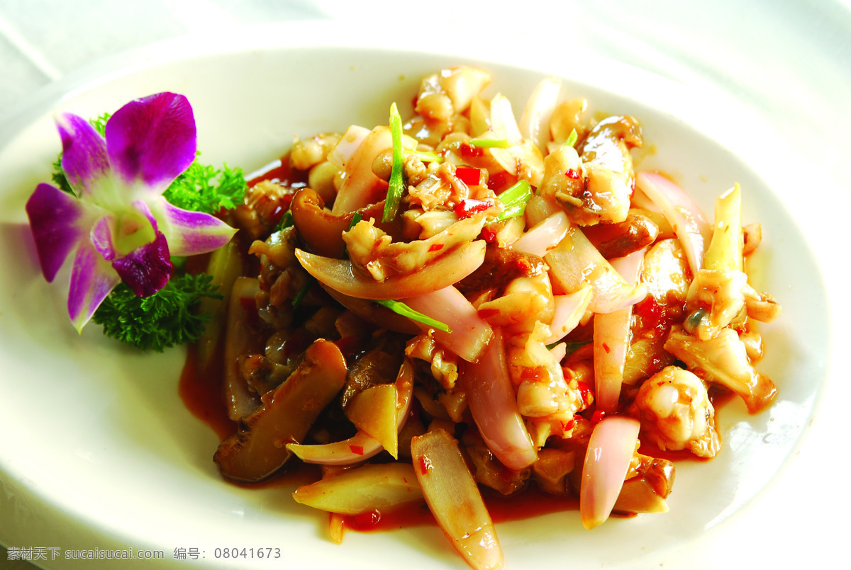 剁椒田鸡饭 剁椒 田鸡饭 洋葱 香芹 兰花 红椒 香菇 牛蛙 传统美食 餐饮美食