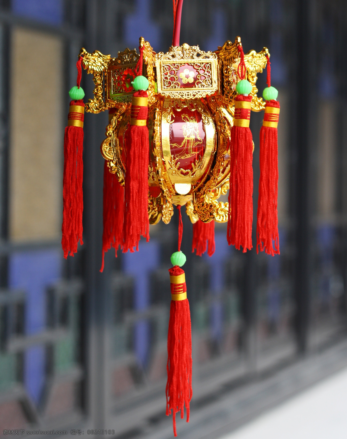 中式彩灯灯笼 中式 走马灯 彩灯 传统文化 文化艺术