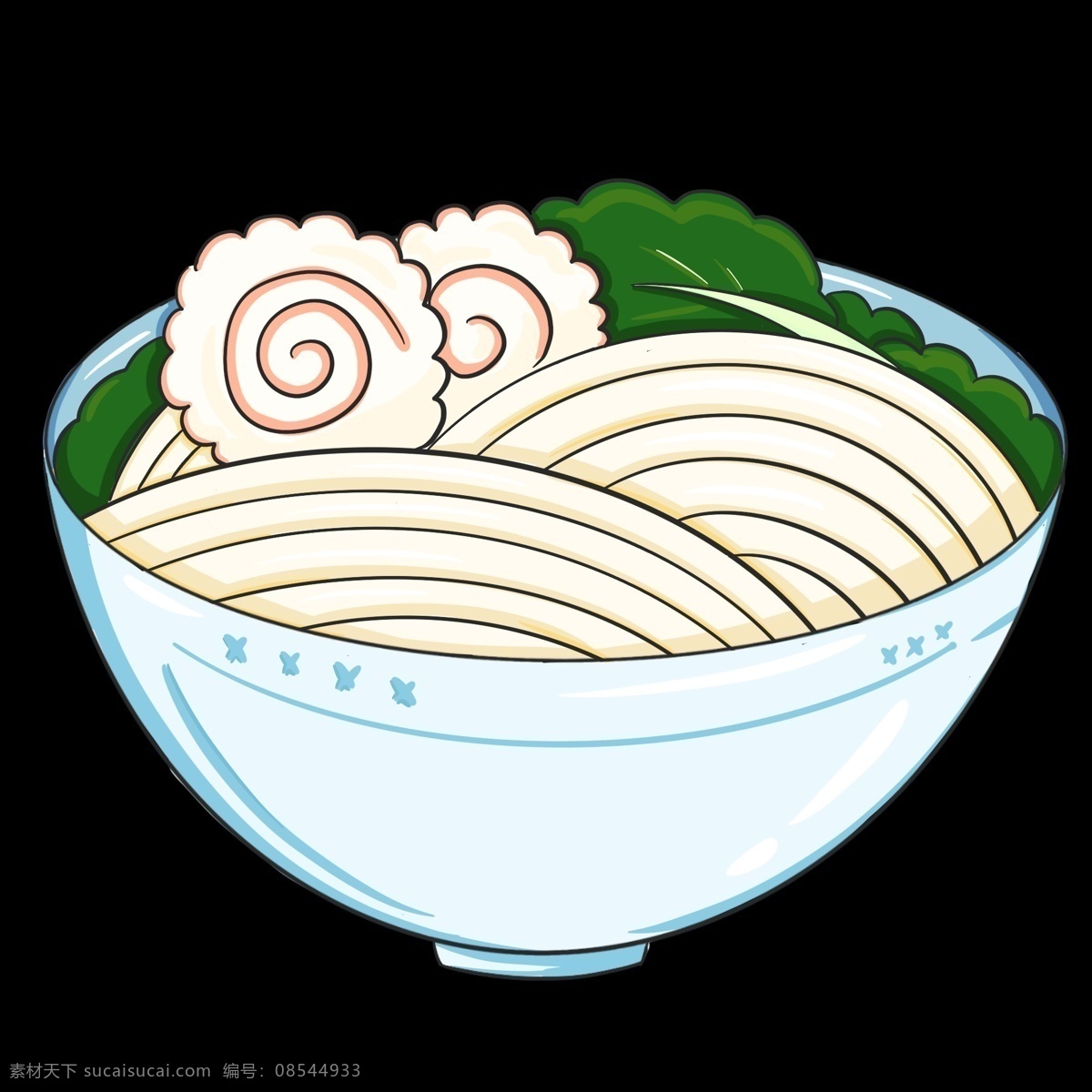丸子青菜拉面 丸子 青菜 面条 碗 美食