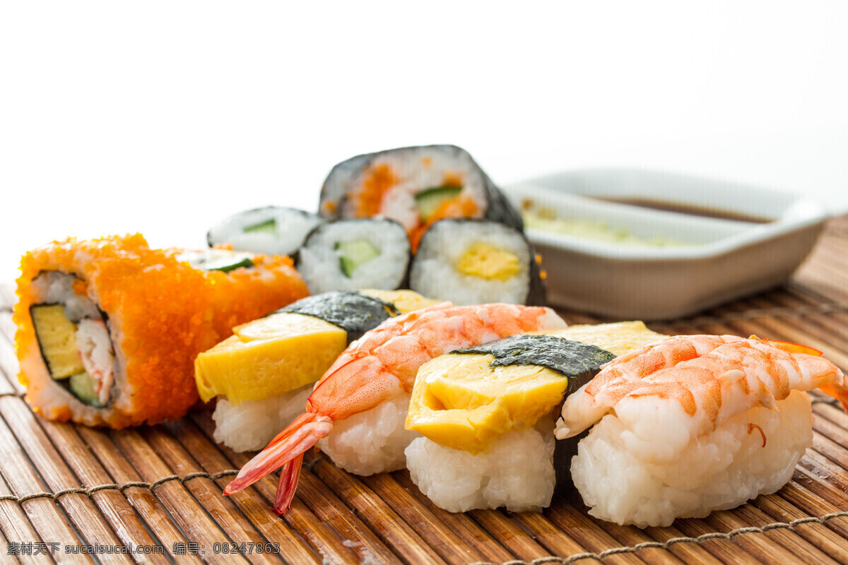 美味 鱼子酱 寿司 包饭 美食 食物 日本料理 韩国料理 外国美食 餐饮美食