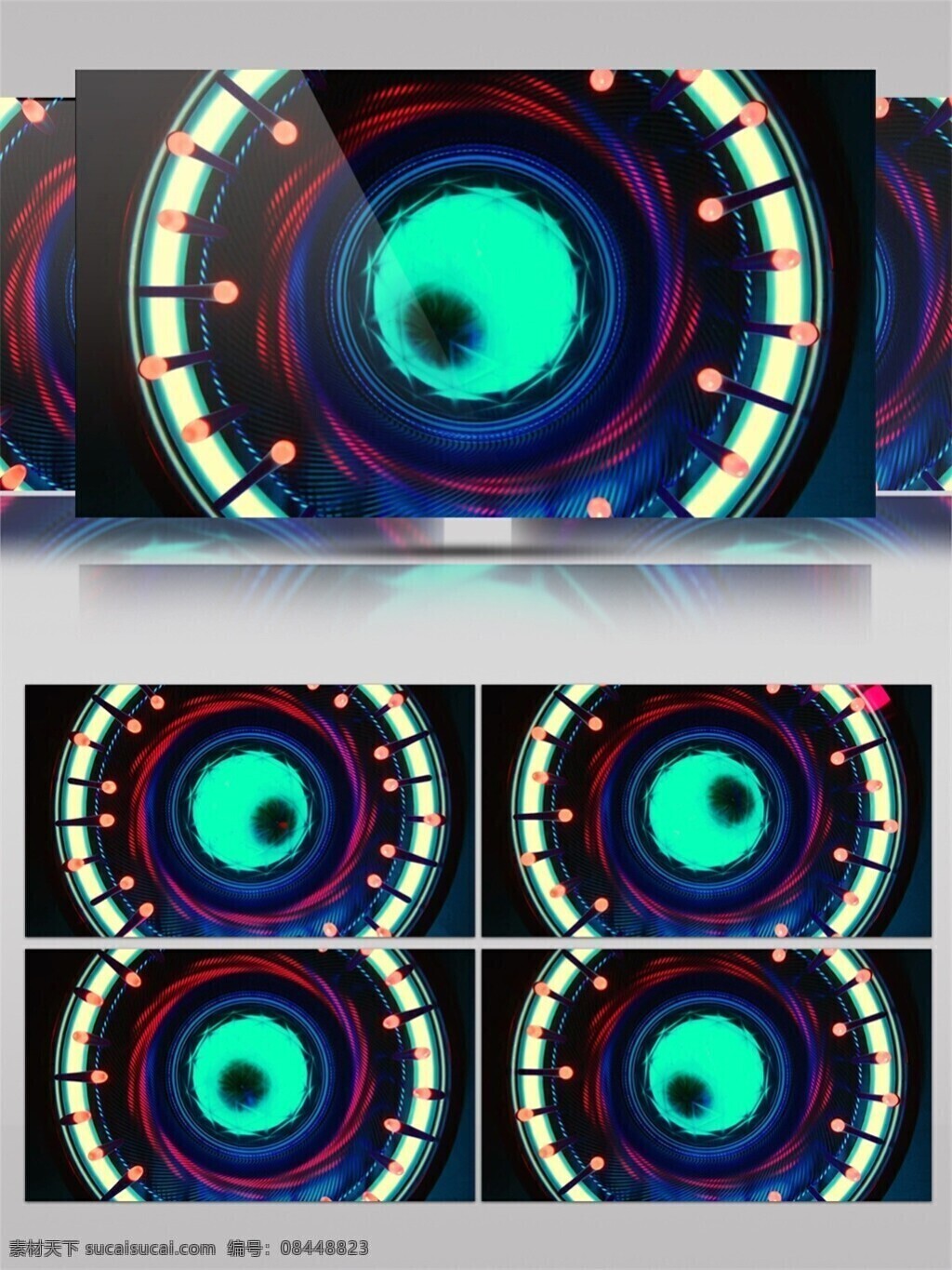 青色 光环 视频 3d视频素材 高清视频素材 光圆 青色光环 特效视频素材 眼睛