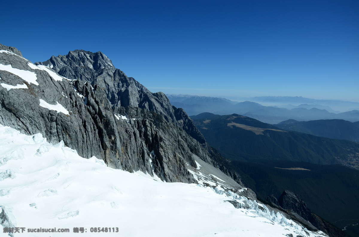 玉龙雪山 雪山 冰川 雪峰 丽江雪山 丽江旅游 雪山高清素材 自然景观 风景名胜 白色