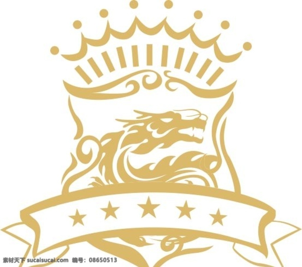 娱乐城 标志 娱乐城标志 ktv标志 龙形标志 金色标志 龙logo 标志图标 企业 logo