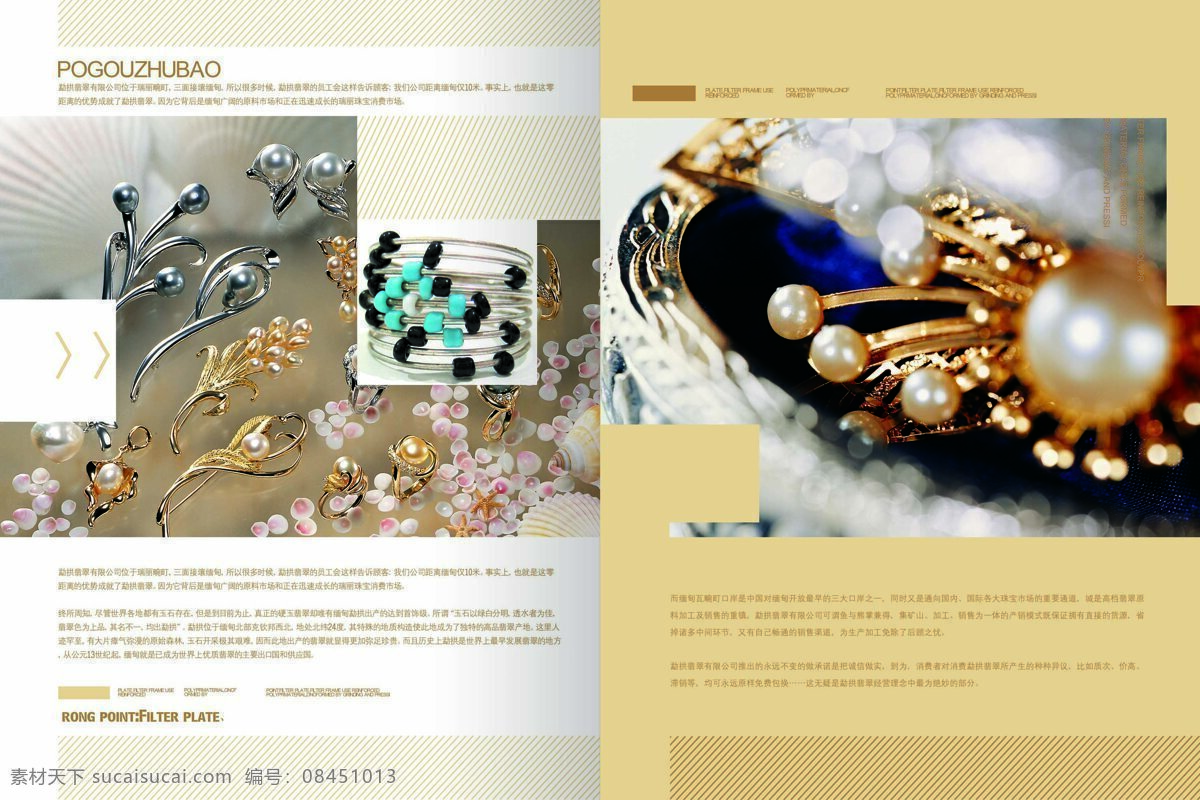珠宝封面 画册设计 设计素材 画册专辑 型录设计 平面设计 黑色