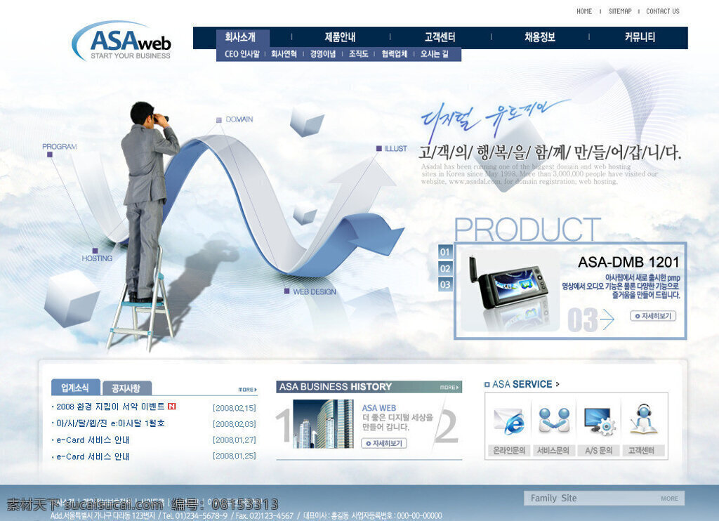 韩国 企业 整 站 页 企业网站 整站 套图 首页分页 栏目内容 韩文模板 网页模板 源文件 白色