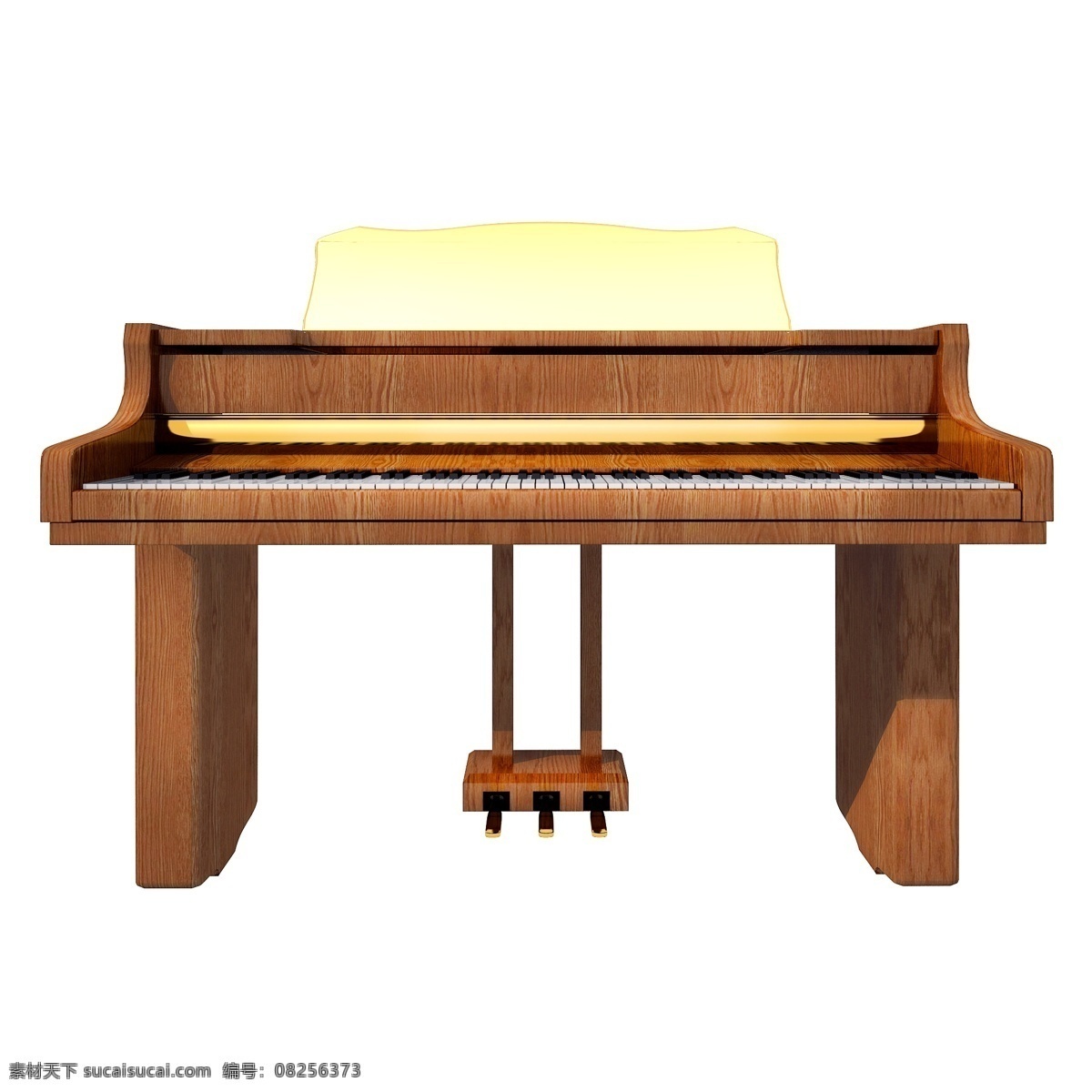 立体 质感 钢琴 图 精致 镀金 仿真 3d 木质 古董钢琴 创意 套图 png图